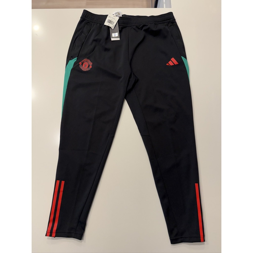 Adidas Manchester United 2023/24 Training Pants Men's XL Black IA8481